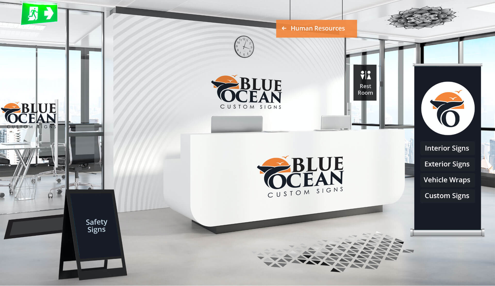 interior signs by blueocean